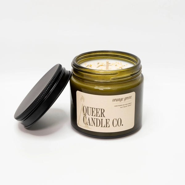 Queer Candle Co. Candles - 6 oz - Orange Grove - 6 oz - Queer Candle Co. - Wild Lark