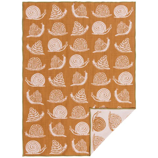 Dish Towels - Gardenland Double Cloth, 20x28in - Danica Studio - Wild Lark