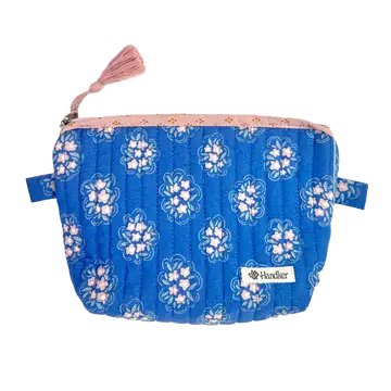 Quilted Zipper Pouch - Penny - Handker - Wild Lark