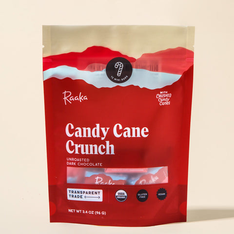 Candy Cane Crunch Minis Bag -  - Raaka Chocolate - Wild Lark
