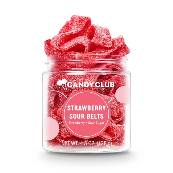 Candy Club - Strawberry Sour Belts - Candy Club - Wild Lark