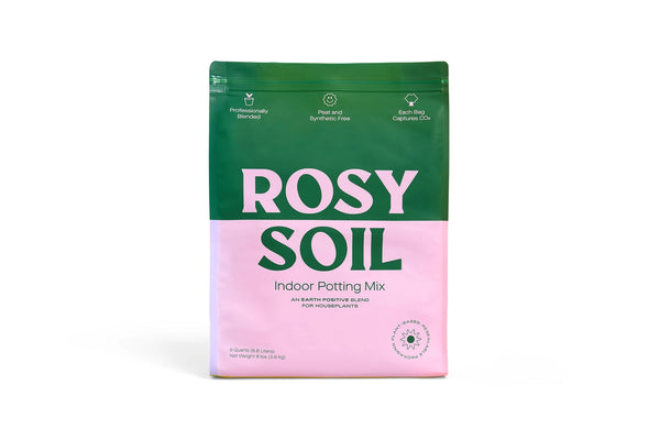 8qt Organic Potting Soil Mix, Indoor, Houseplant & Herbs -  - Rosy Soil - Wild Lark