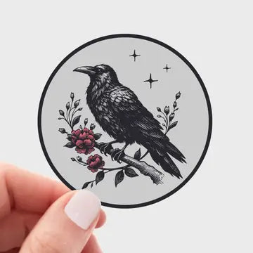Yarnival Stickers - Crow Sticker - Yarnival - Wild Lark