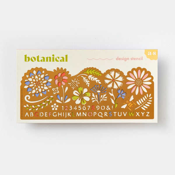 Botanical Drawing Stencil - - Another Studio for Design Ltd - Wild Lark