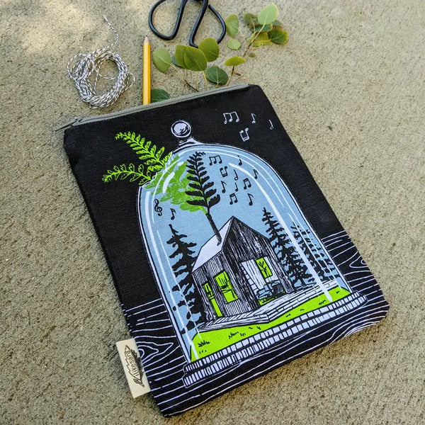 Zippered Pouch - Bell Jar Home - ilikesara - Wild Lark