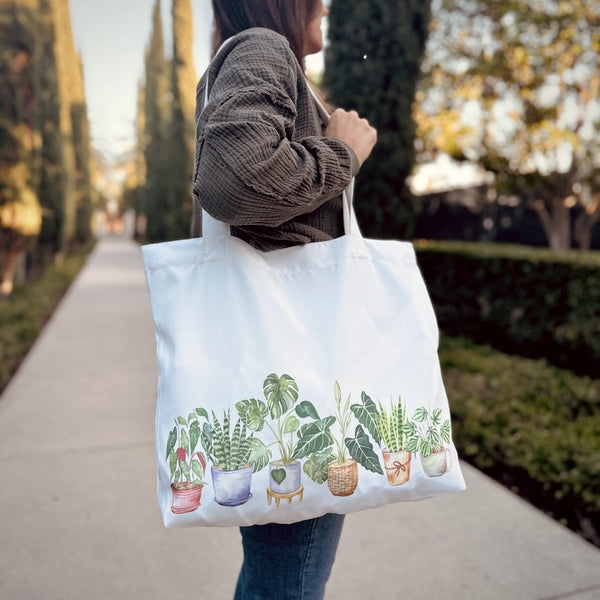 Tote Bag - Potted Plants - Plant Scouts - Wild Lark