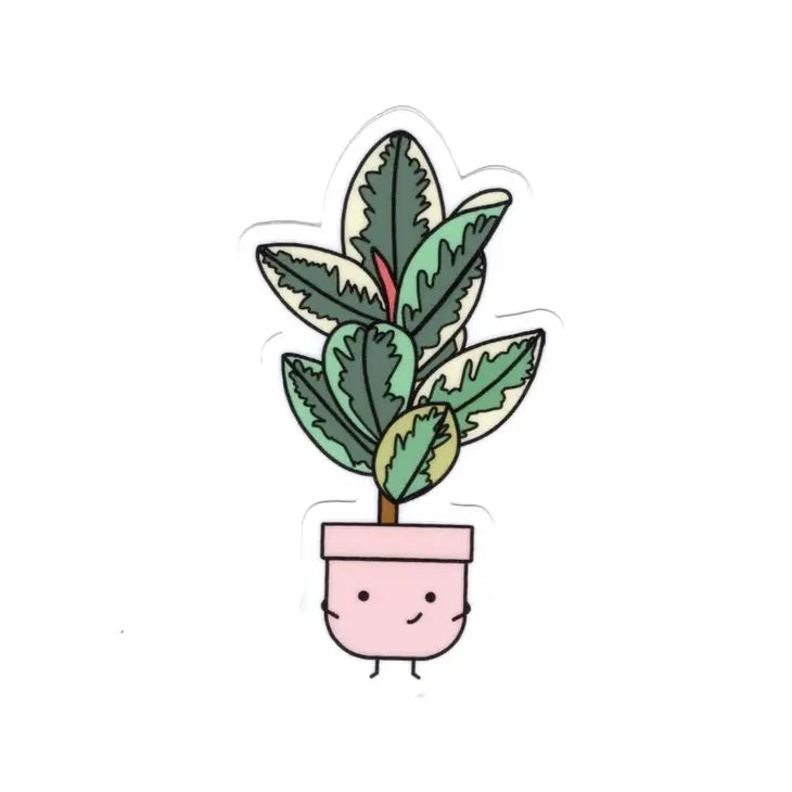 Ficus Tineke Vinyl Sticker -  - Home by Faith - Wild Lark