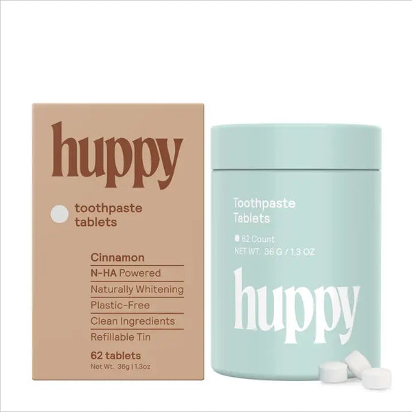 Huppy Fluoride-Free Toothpaste Tablets - Cinnamon - Huppy - Wild Lark