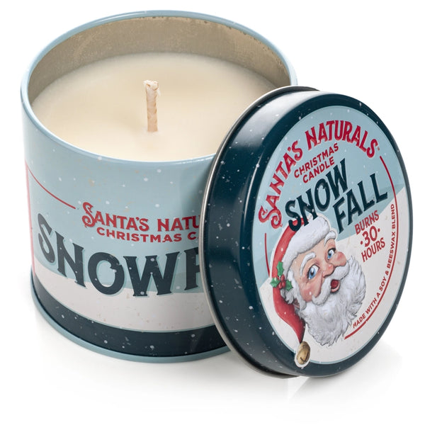 Santa's Naturals Candles - Snow Fall - 9oz - Santa's Naturals - Wild Lark