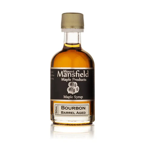 50ml Bourbon Barrel Aged Vermont Maple Syrup - - Mount Mansfield Maple Products - Wild Lark