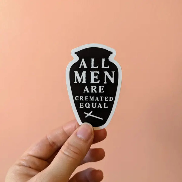 Cremated Sticker - - Ghost Poppy - Wild Lark