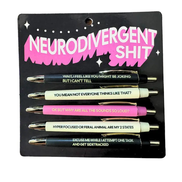 Fun Club Pen Sets - Neurodivergent Shit - FUN CLUB - Wild Lark