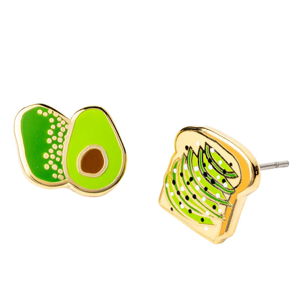 Earring Studs - Avocado Toast (Vial) - Yellow Owl Workshop - Wild Lark