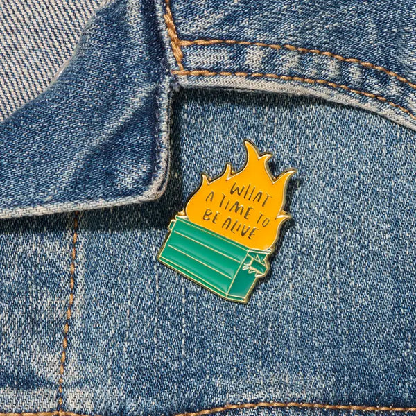Enamel Lapel Pin Brooch