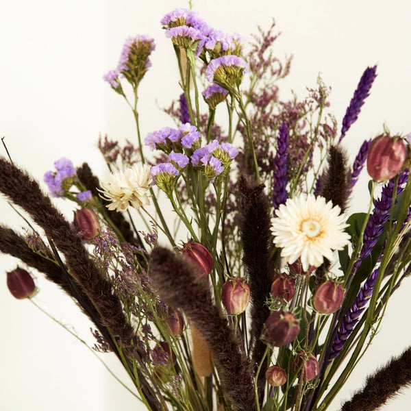Dried Flowers - Field Bouquet - Meadow Purple -  - Wildflowers by Floriette - Wild Lark