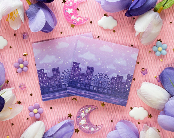 Sticky Notes - City Nights - Unicorn Eclipse - Wild Lark