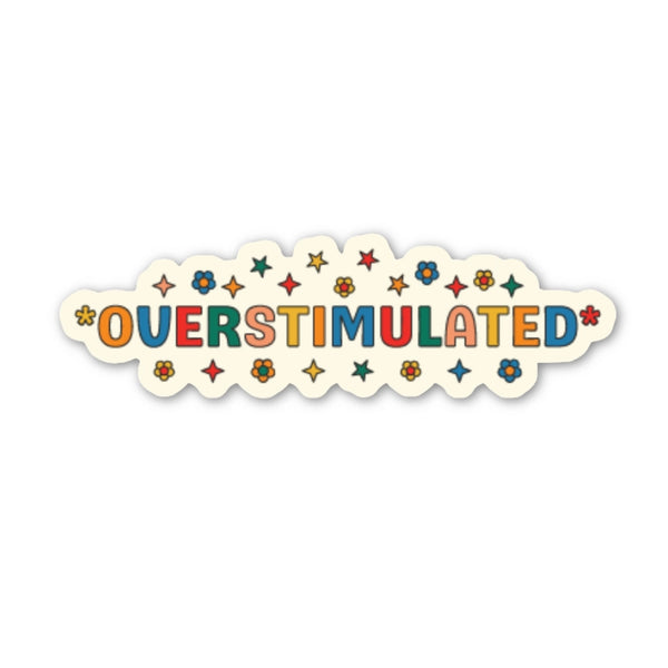 Fun Club Stickers - Overstimulated - FUN CLUB - Wild Lark