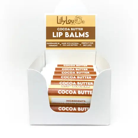 Lilly Lou Lip Balm - Cocoa Butter - Lilly Lou Soap Co. - Wild Lark
