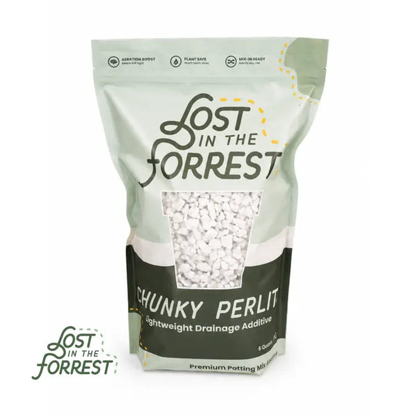 Chunky Perlite - Lightweight drainage additive - 6 Quart - Lost in the Forrest - Wild Lark
