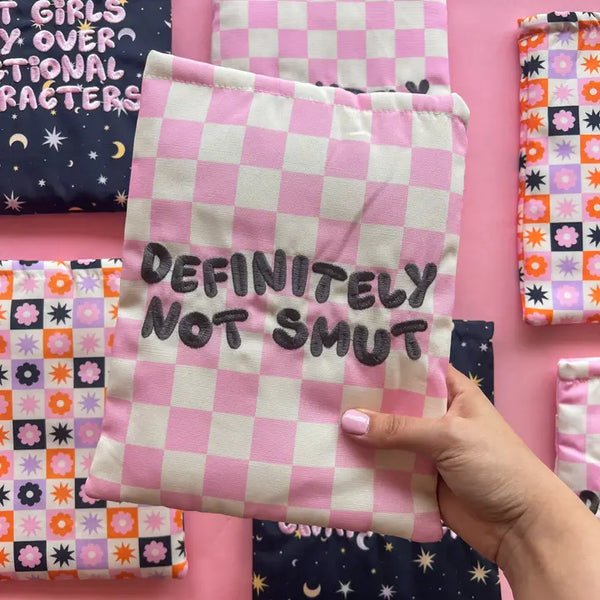 Definitely Not Smut Book Sleeve - - Jollie Ollie Designs - Wild Lark