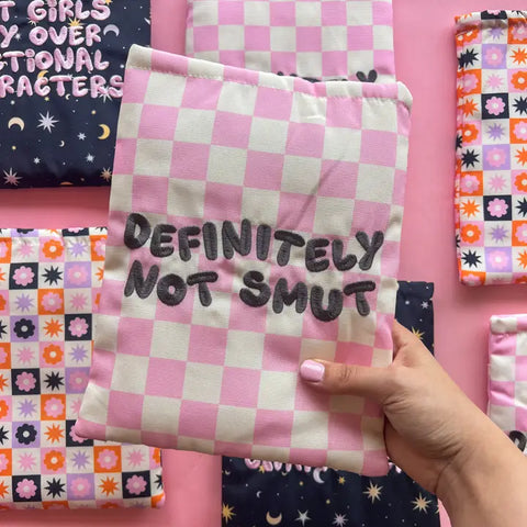 Definitely Not Smut Book Sleeve - - Jollie Ollie Designs - Wild Lark