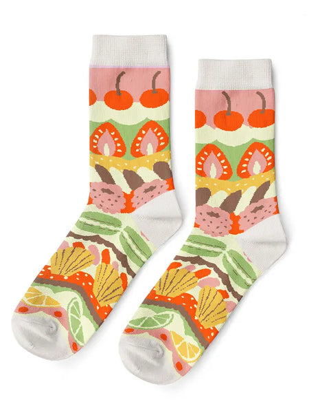 Crew Socks - Patisserie / Small - Yellow Owl Workshop - Wild Lark