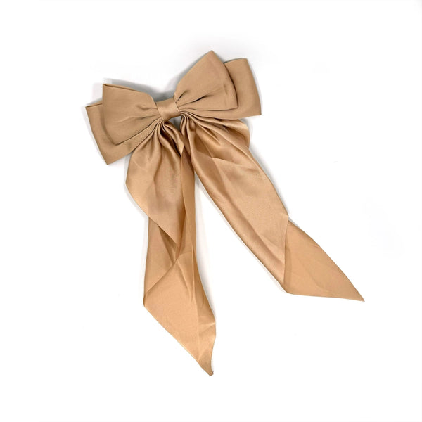 Victoria Hair Bow - Champagne - Rainbow Unicorn Birthday Surprise - Wild Lark