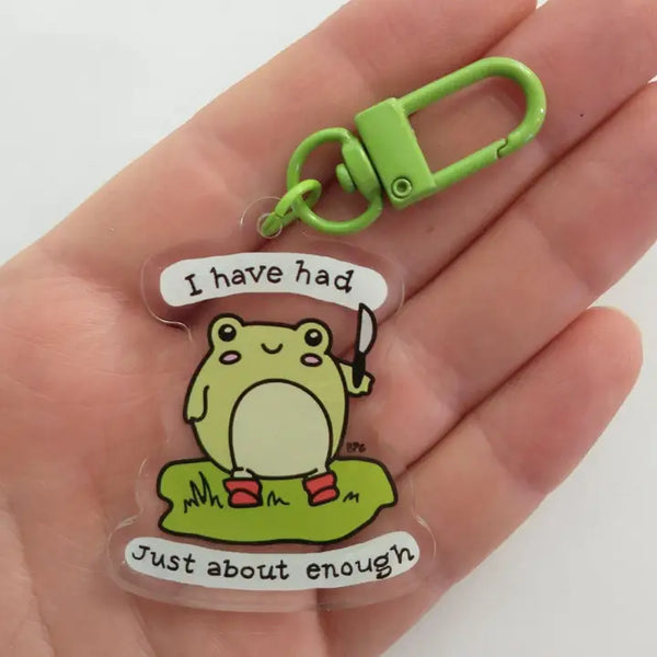 Cute Animal Keychains - Possum, Raccoon, Frog Key Fob - - BoyPilot - Wild Lark
