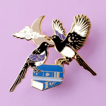 Glitter Punk Enamel Pins
