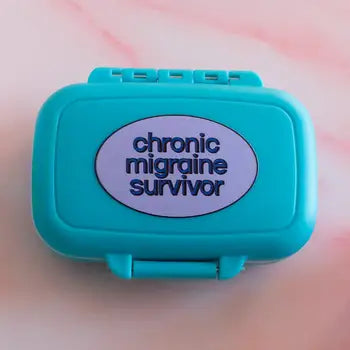 Pill Case - Migraine Survivor - A Shop of Things - Wild Lark