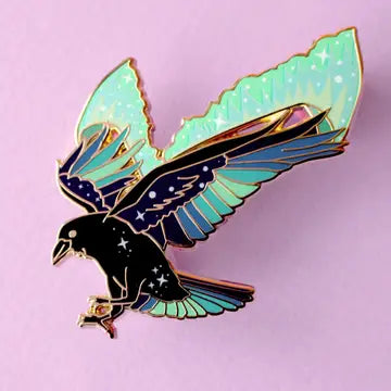Glitter Punk Enamel Pins