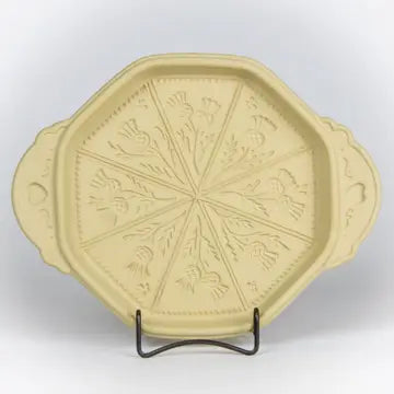 Ceramic Shortbread Pan - Celtic Knot - Emerson Creek Pottery - Wild Lark