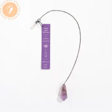 Crystal Pendulum - Violet Light - Geocentral - Wild Lark