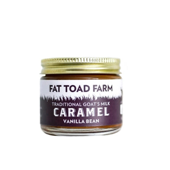 Goat's Milk Caramel Jar - Vanilla Bean - 2oz - Fat Toad Farm - Wild Lark