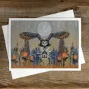 Greeting Card - Lead Me Through The Darkness - Rural Pearl: Cut Paper Art by Angie Pickman - Wild Lark