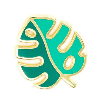 Enamel Pins - Monstera Leaf - These Are Things - Wild Lark