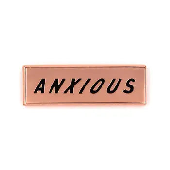 Enamel Pins - Anxious - These Are Things - Wild Lark