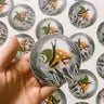 Lantern Print Co. Stickers - Happy Snail - Lantern Print Co - Wild Lark