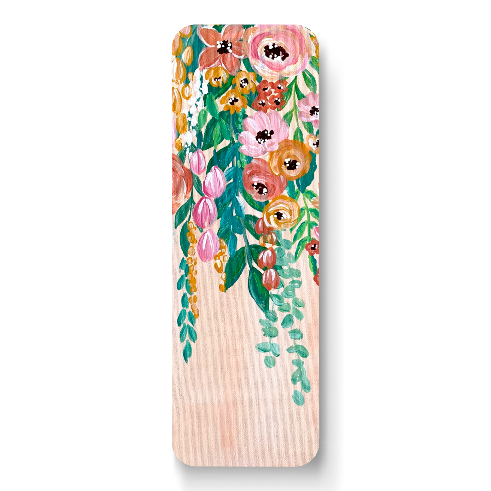 Elyse Decorated Bookmark - Hanging Florals - Elyse Breanne Design - Wild Lark