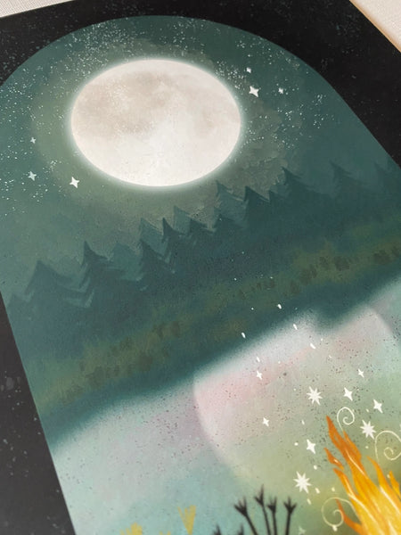 Midnight Magick - Art Print -  - Lantern Print Co - Wild Lark