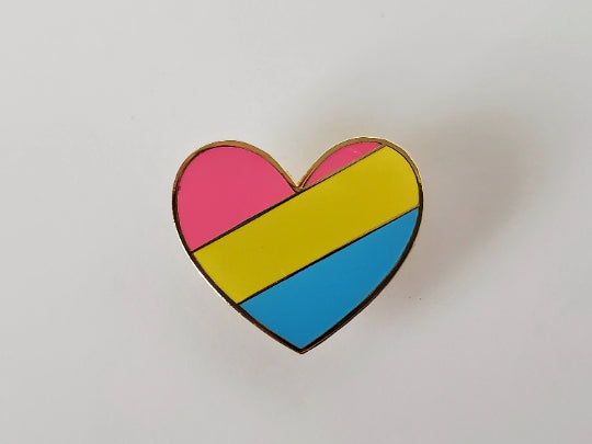Pan Heart Pin -  - Little Rainbow Paper Co - Wild Lark