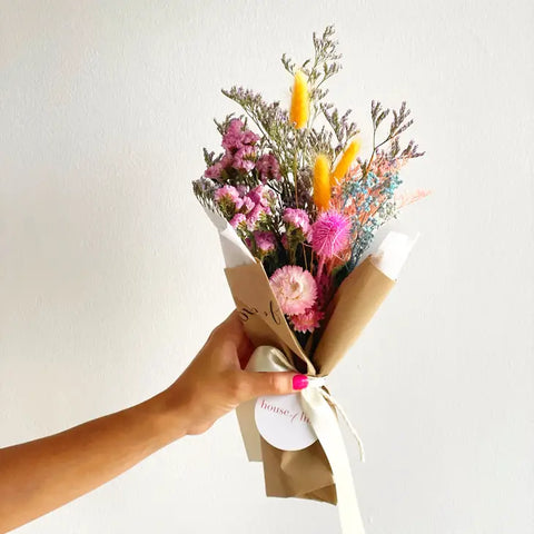Sherbet Dried Floral Bouquet -  - House of Lilac - Wild Lark