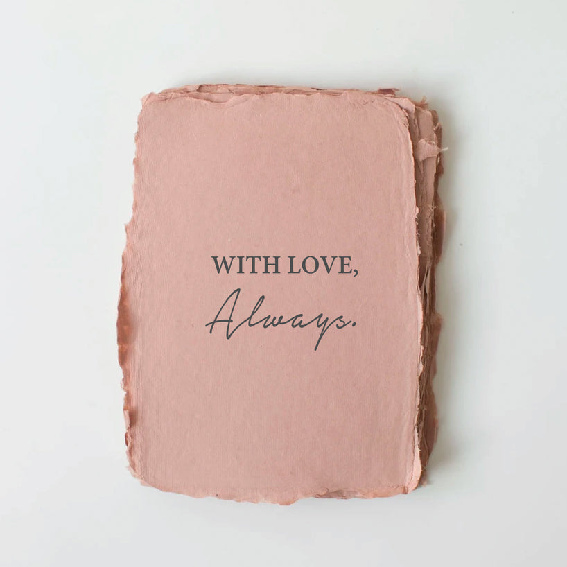 "With Love, Always" Card -  - Paper Baristas - Wild Lark