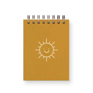 Smiling Sunshine Mini Jotter Notebook -  - Ruff House Print Shop - Wild Lark
