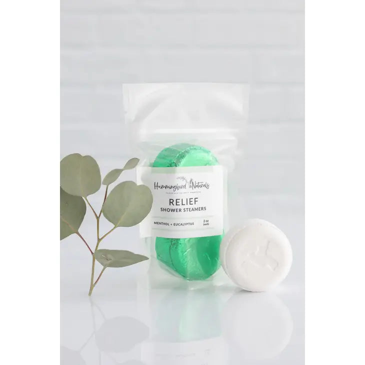 Shower Steamers - Eucalyptus & Menthol (Relief) - Hummingbird Naturals LLC - Wild Lark