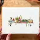 Lizzy Gass Mini Giclee Shelves Prints - The Veterinarian's - Lizzy Gass - Wild Lark