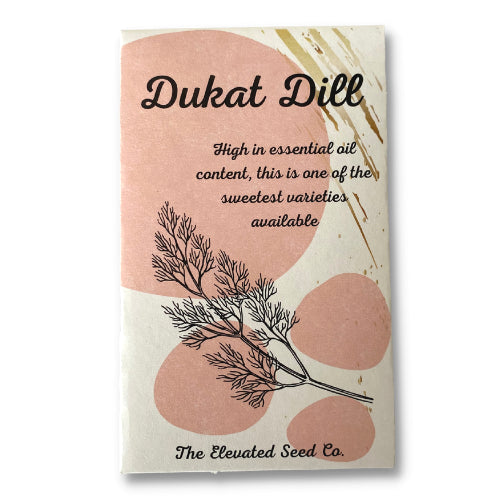 Dukat Dill Garden Seeds -  - The Elevated Seed Co - Wild Lark