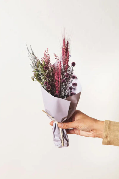 Mini Dried Flower Bouquet- 5 Color Schemes -  - Idlewild Floral Co - Wild Lark