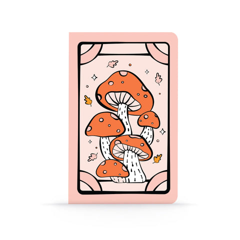 Tarot Mushrooms Classic Layflat Notebook -  - Denik - Wild Lark