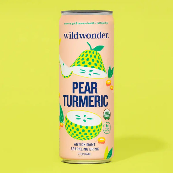 Pear Turmeric Sparkling Antioxidant Drink -  - wildwonder - Wild Lark